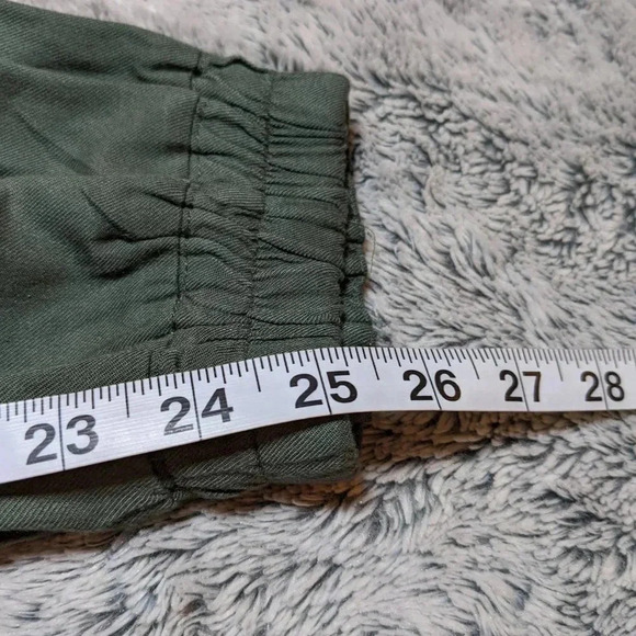 Aritzia Sunday Best Green Taggie Tabata Jumpsuit Pockets Strapless Size Small - Picture 11 of 11